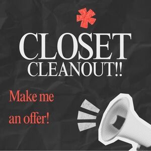 Closet clean out!!